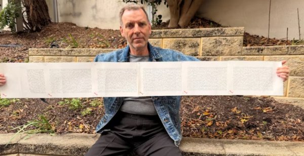 大智慧配资 新西兰男子“超级姓名”创吉尼斯纪录：由2253个单词组成、念完要20分钟